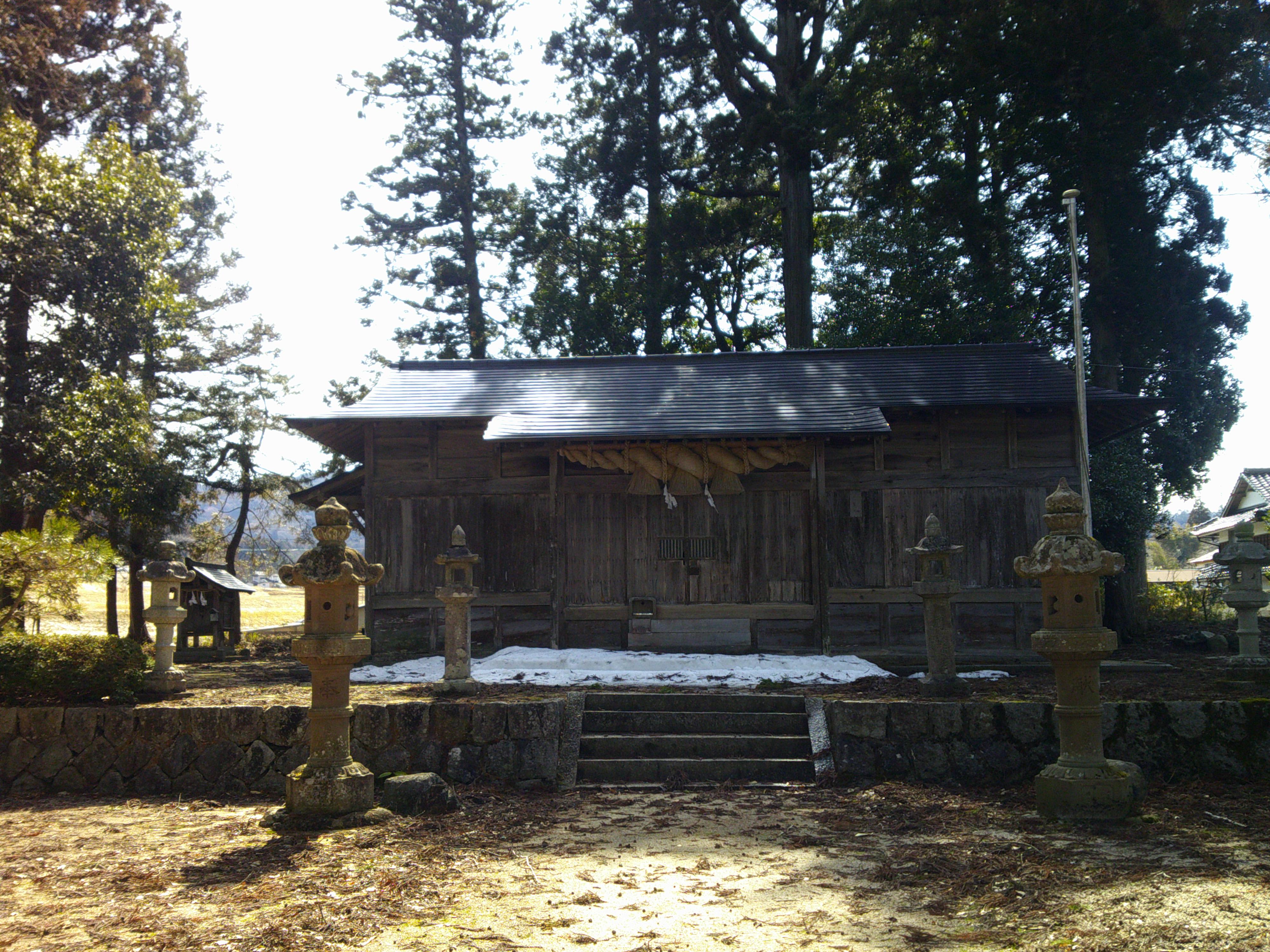 光森山天満宮 認定証用