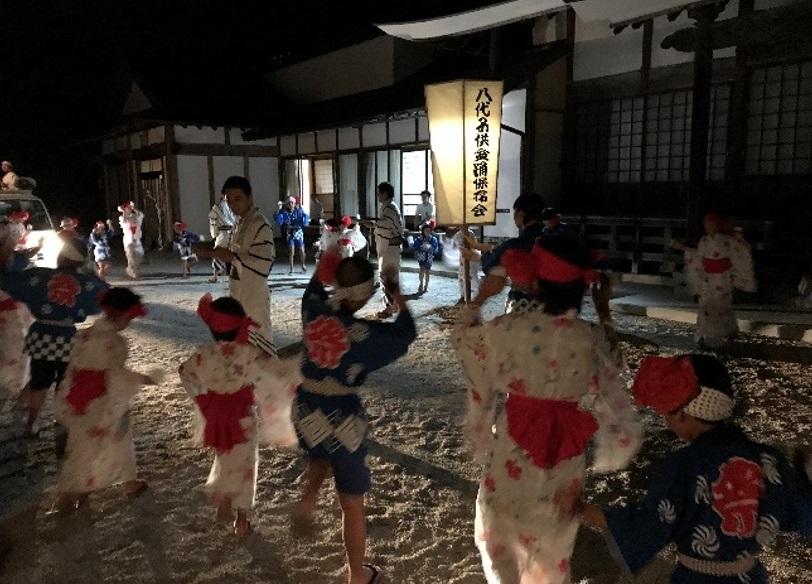 盆踊り写真 認定証用