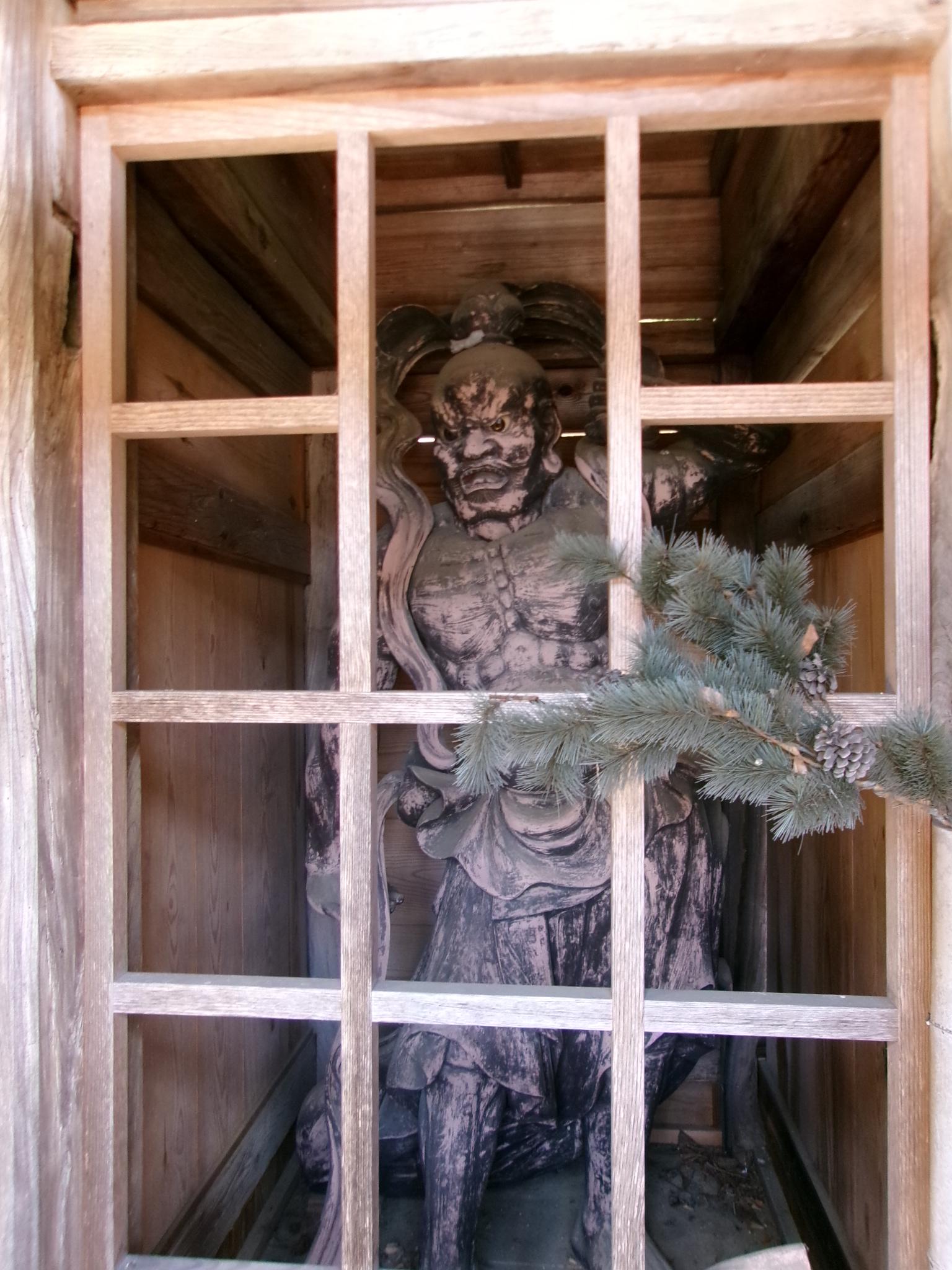 98.蔭凉寺山門金剛力士像 認定証用②