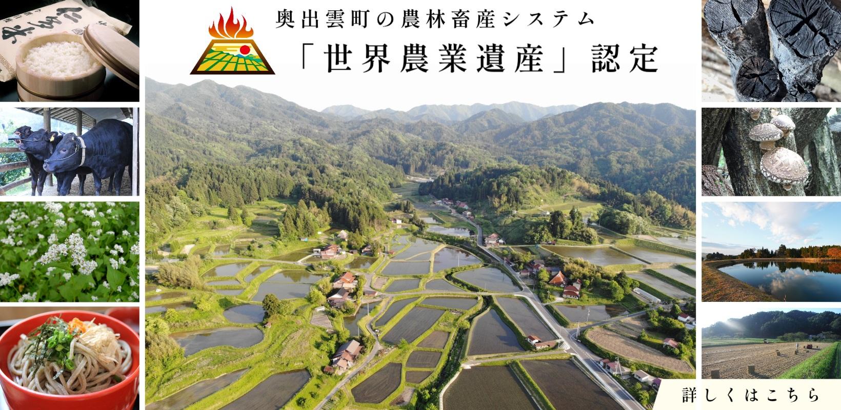 世界農業遺産認定