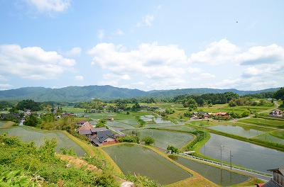 たたら棚田景観